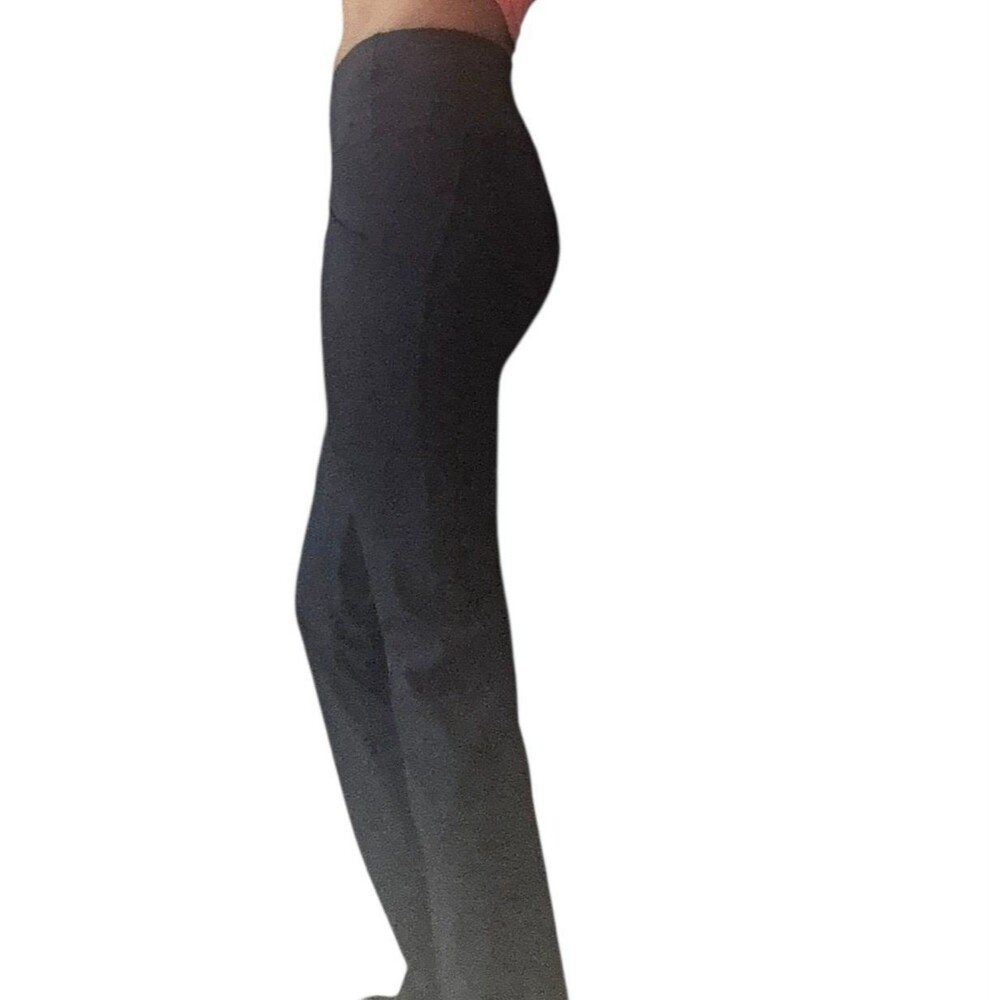 Balance collection side pocket navy blue boot cut leggings stretch pants small
